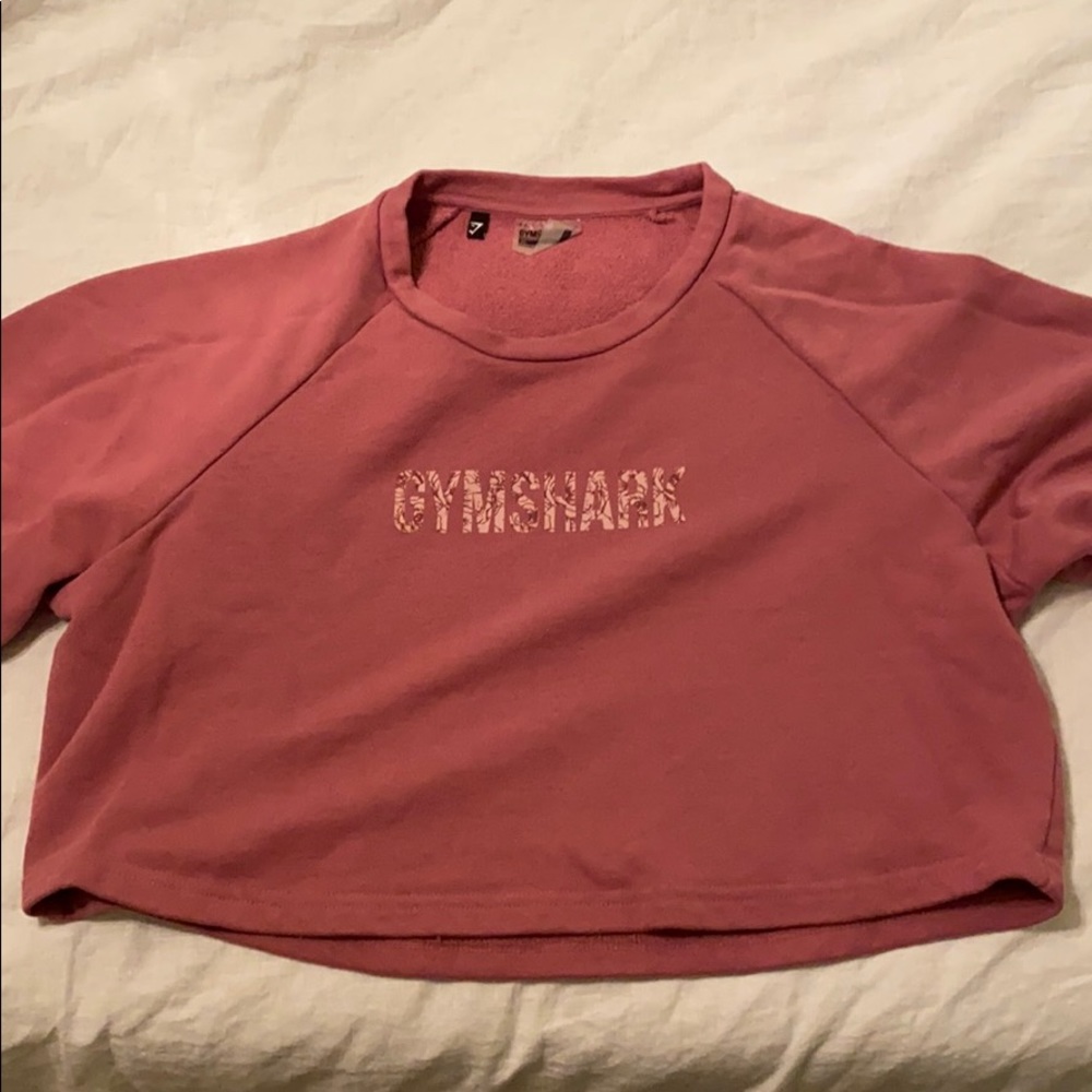 Gym shark Crop Too Sweatshirt